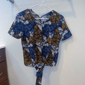 Ann Taylor long floral crop